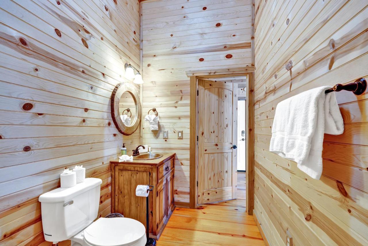 Rocky Ridge Cedar Cabin With Hot Tub & Amazing Views Crabapple Extérieur photo